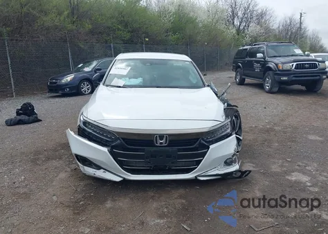 2022 Honda Accord Sport из США, поврежденный, VIN 1HGCV1F3XNA028963